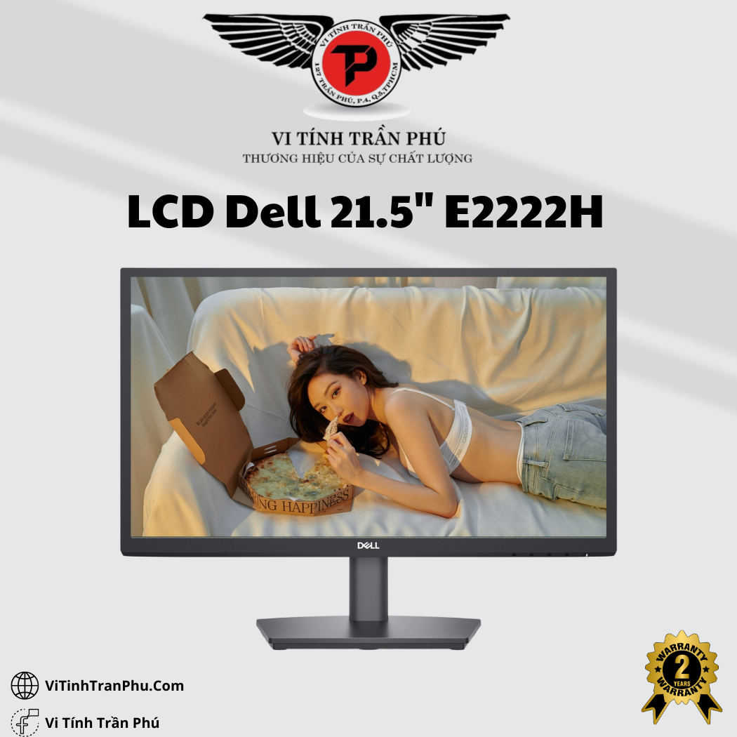 Màn hình LCD 22” Dell E2222H NEW Chính Hãng
